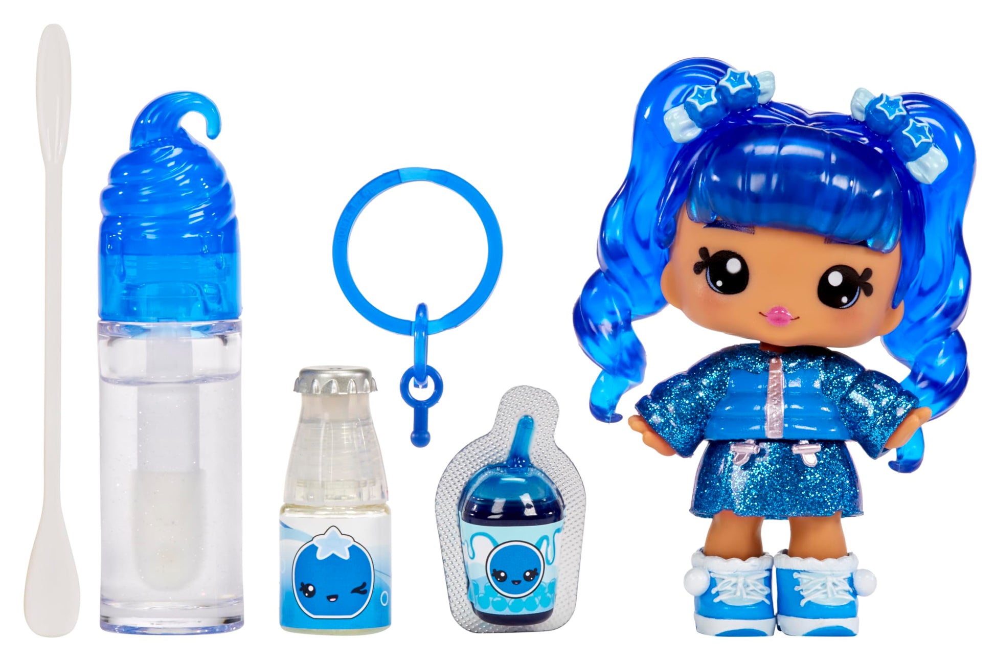 YUMMILAND Lipgloss Doll - Scented Doll with DIY Gloss Kit - Suitable for Ages 4 and Up