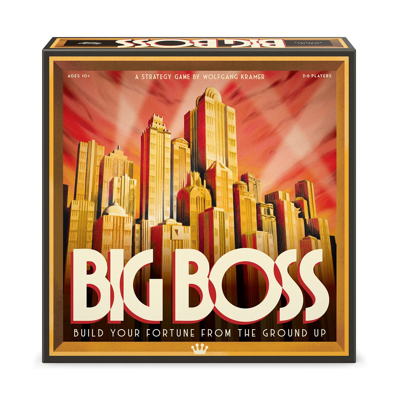 Funko Big Boss Strategy Board Game for 2-6 Players Ages 10+