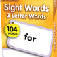 Teacher Created Resources Sight Words Flash Cards - 3 Letter Words (EP62039)