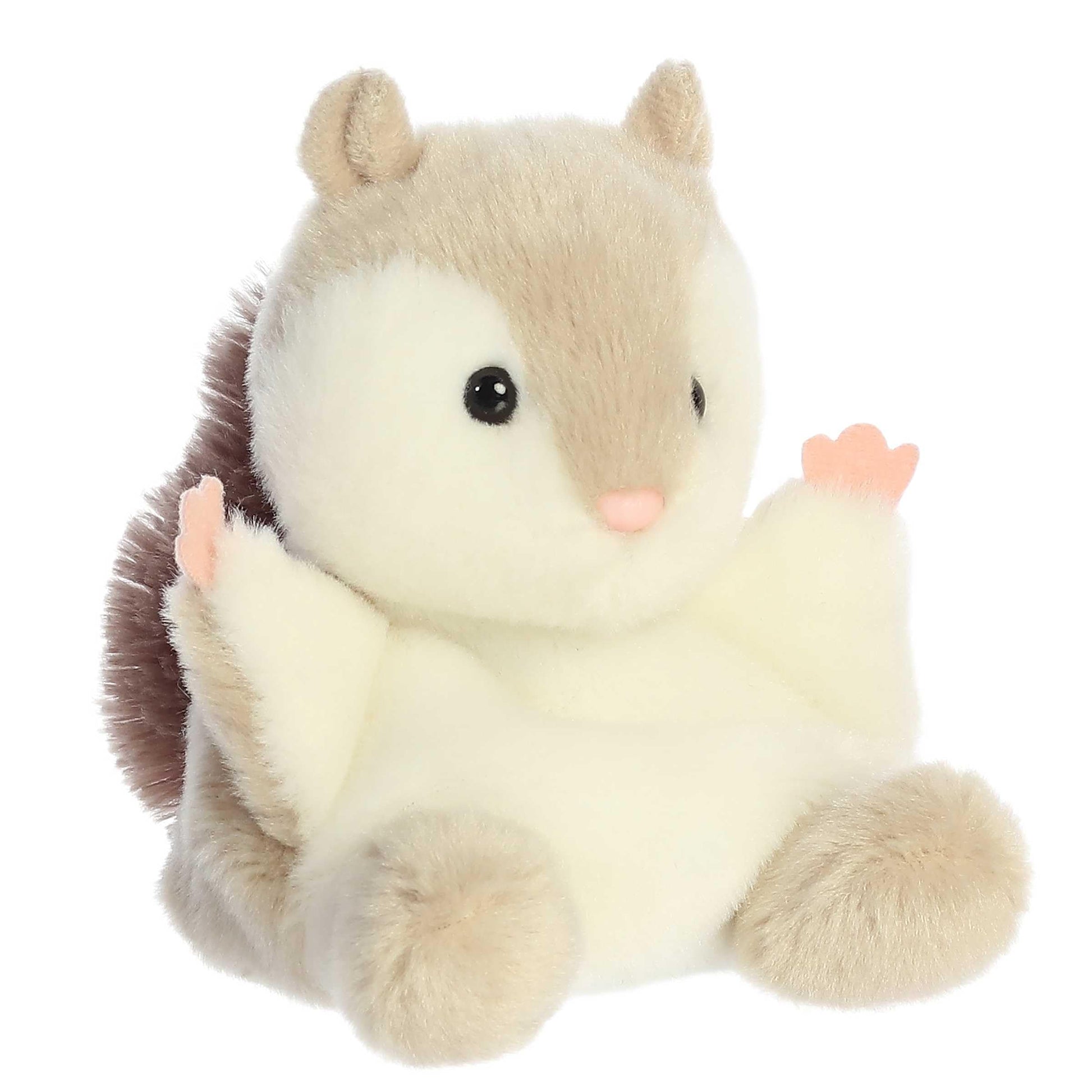 Aurora® Adorable Palm Pals™ Flaps Flying Squirrel™ Stuffed Animal - Fun Collectible Plush for Kids and Adult Collectors - Perfect for Decorating Rooms