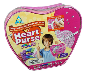 Sticky Mosaics Heart Purse by The Orb Factory (62521) [Toy]
