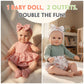 Reborn Baby Dolls with Two Clothing Sets - 20 Inch Realistic Baby Doll boy, Cute Vinyl Body Real Life Baby dolls, Newborn Lifelike Baby Doll with