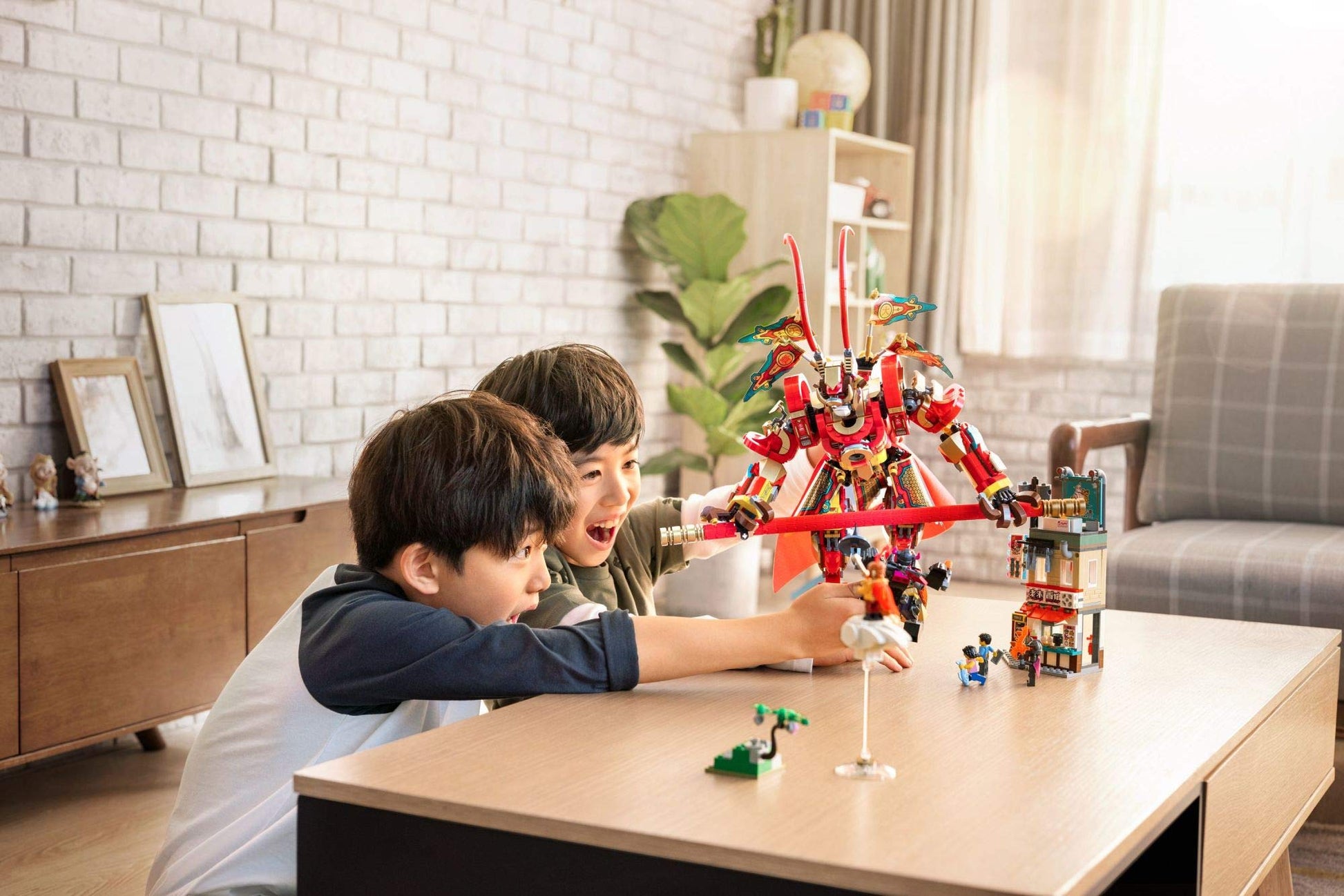 LEGO Monkie Kid: Monkey King Warrior Mech 80012 Toy Building Kit (1,629 Pieces)