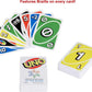 Mattel Games UNO Braille Card Game with Cards Specially Designed for Blind & Low-Vision Players for Kids, Adults, Family Nights & Parties