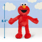 Sesame Street Friends 8-inch Elmo Sustainable Plush Stuffed Animal, Kids Toys for Ages 18 Month by Just Play