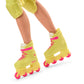 Barbie Ken® Doll from the Barbie Movie Collectible Doll wearing a retro skating outfit and roller skates, JBJ51