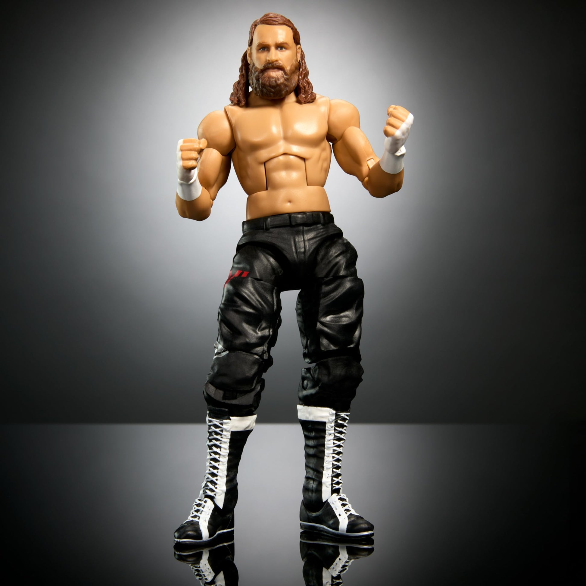 Mattel WWE Elite Action Figure & Accessories, Series #106 Sami Zayn 6-inch Collectible with 25 Articulation Points & Swappable Hands