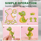 Lovyan 100PCS Educational 3D Cartoon Puzzle for Kids - Insects, Dinosaurs, Animals, Vehicles Themed 3D DIY Cardboards for Boys & Girls Gift Party