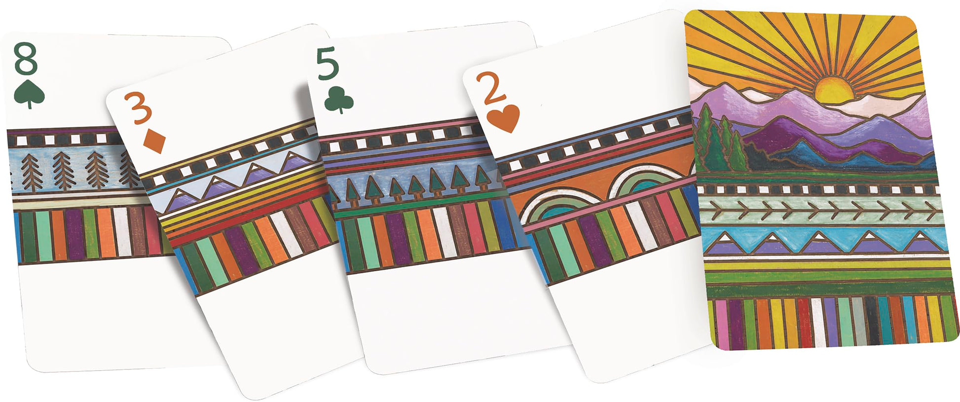 Primitives By Kathy Playing Cards - Camper