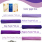 YYUENG TAK 300 pcs Purple Pipe Cleaners Bulk(5 Different Tone Purple) - Fluffy Craft Pipe Cleaners for Arts & Crafts, Ideal for Making Flowers