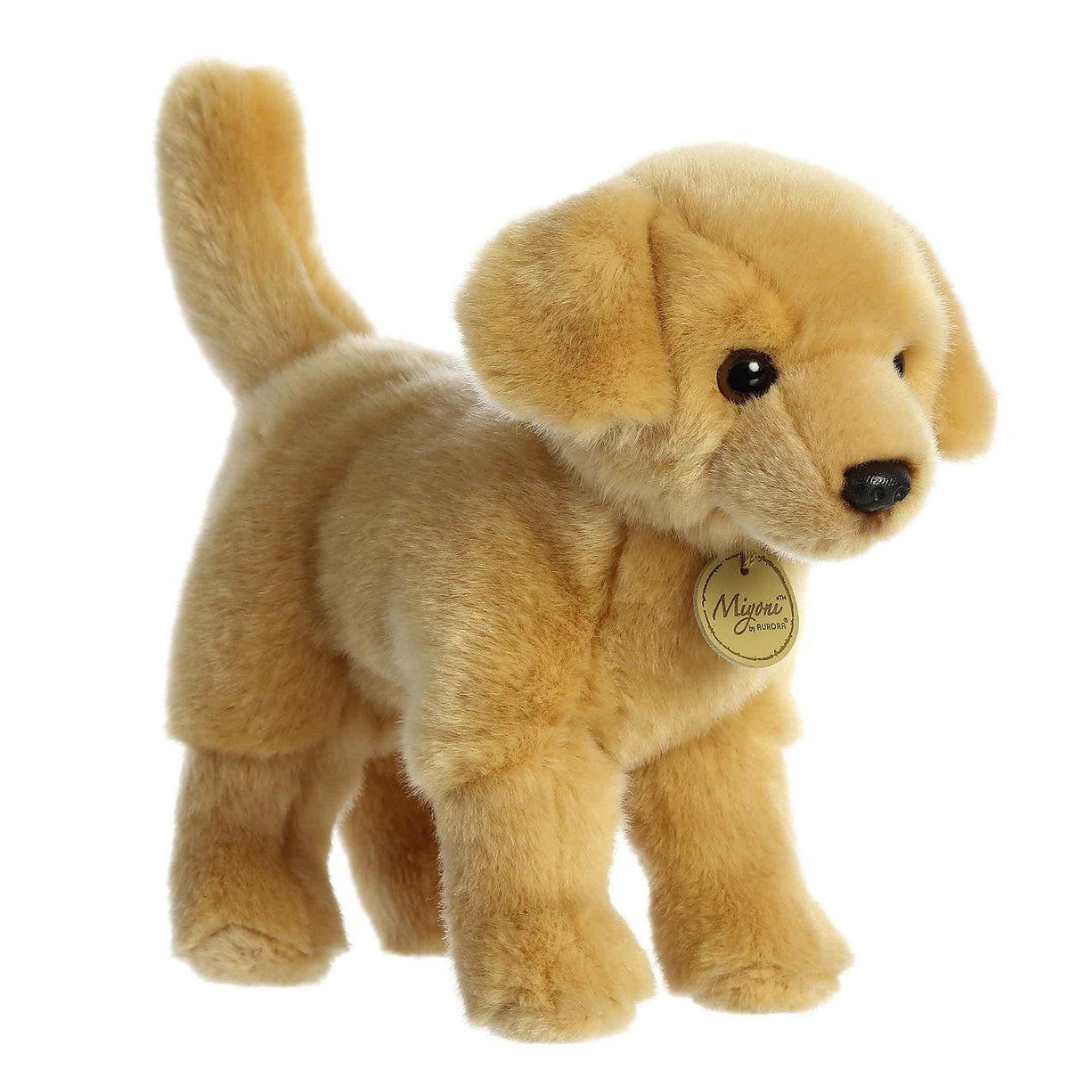 Aurora Miyoni 9.5" Yellow Labrador Realistic Stuffed Animal