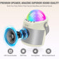 Karaoke Machine for Kids Adults Unique Astronaut Shape Portable Bluetooth Speaker with Wireless Microphone Home Party KTV Birthday for Girls Boys