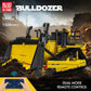 Mould King Bulldozer Technique Building Set, App-Controlled 2.4G RC Bulldozer Truck Construction Vehicle Toys with Engines, DIY Engineering Model Sets