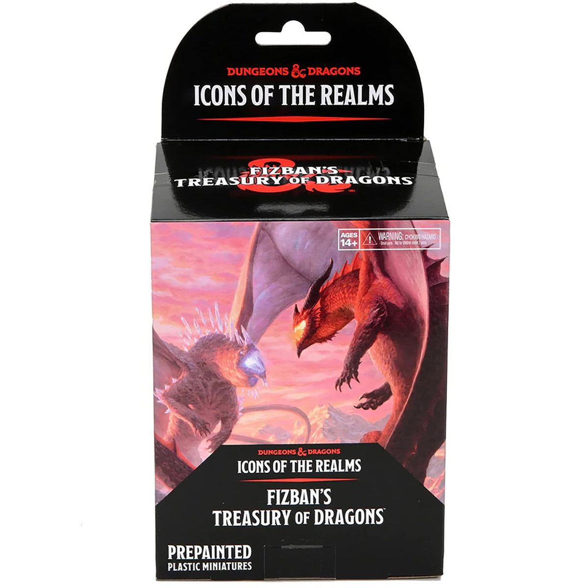 WizKids D&D Icons of The Realms: Fizban's Treasury of Dragons - Booster (Set22) - Contains 4 Miniatures, Pre-Painted, Pre-Assembled, Dungeons