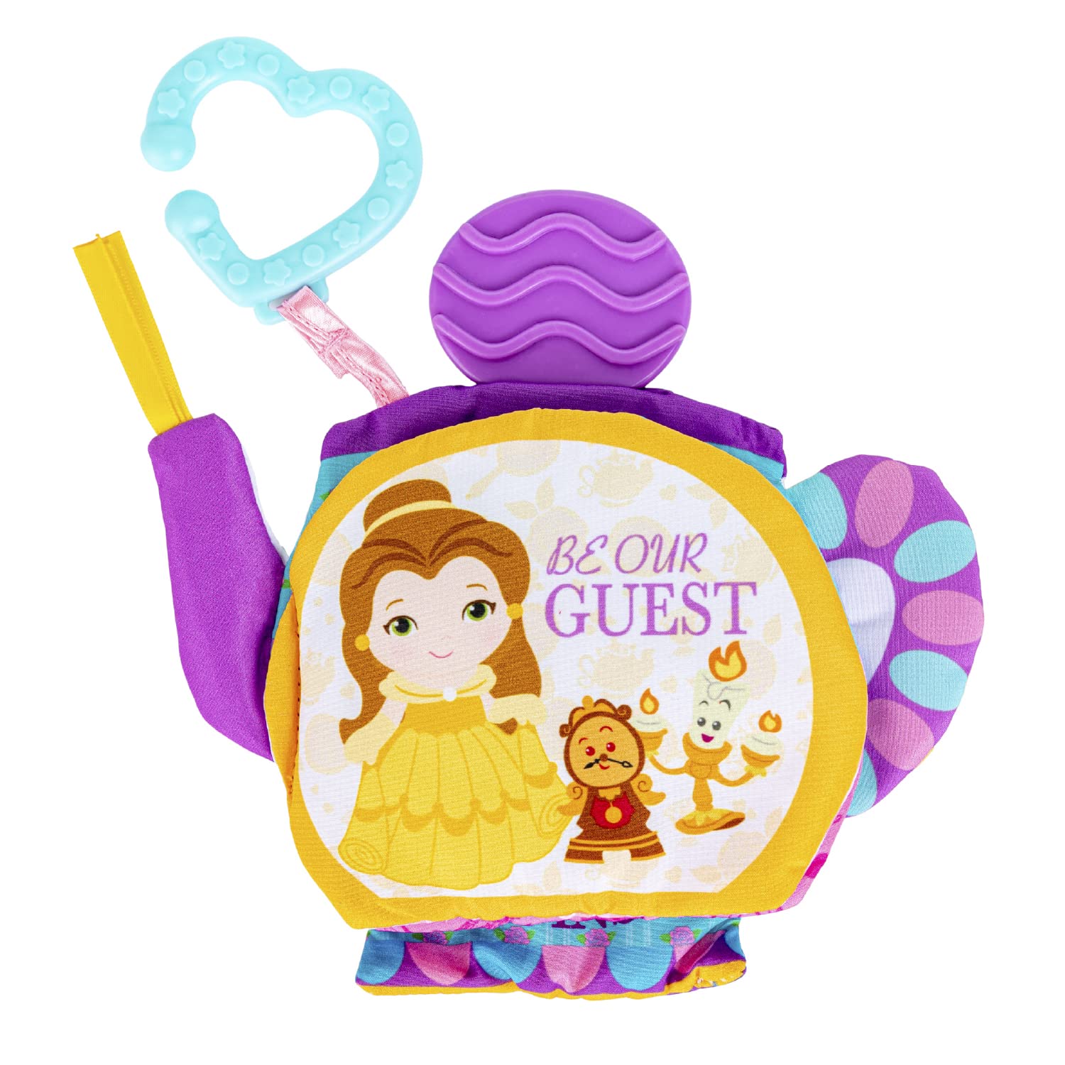 Kids Preferred Princess Belle Soft Book for Babies 81131 Multicolor
