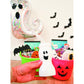 Fun Express Ghost Shape Cups with Straw, Set of 12 Pieces, White