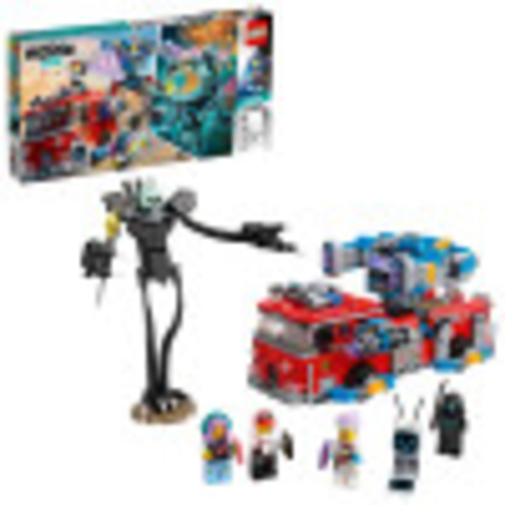 LEGO Hidden Side Phantom Fire Truck 3000 70436, Augmented Reality (AR) Fire Truck Toy, App-Driven Ghost-Hunting Kit, Includes a Mecha Robot, 5