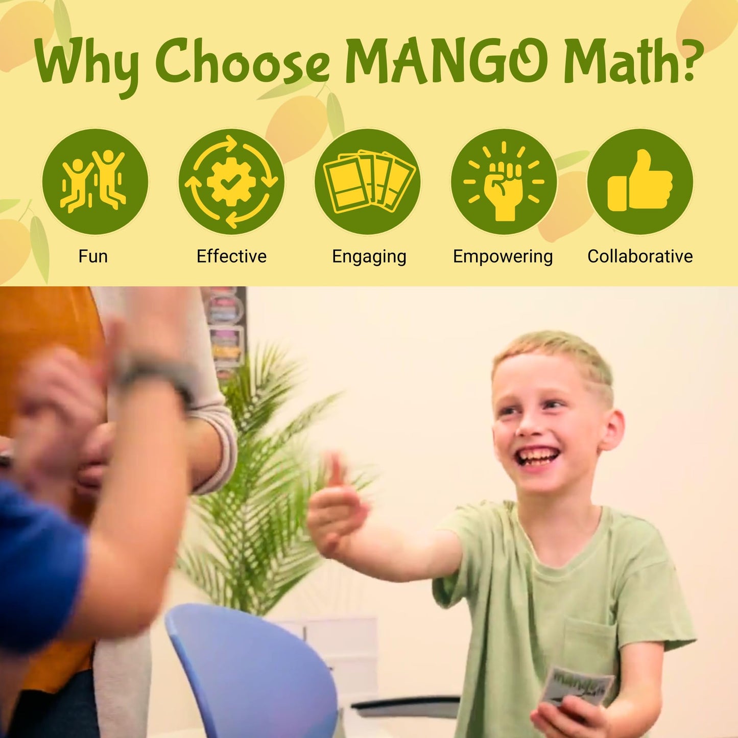 MANGO Math 15® - Math Flash Cards - Educational Math Games for Kids - Multiplication, Division, Fractions Learning Kit -2nd 3rd 4th Grades - Kids 6-12