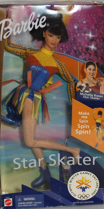 Michelle Kwan Star Skater Barbie