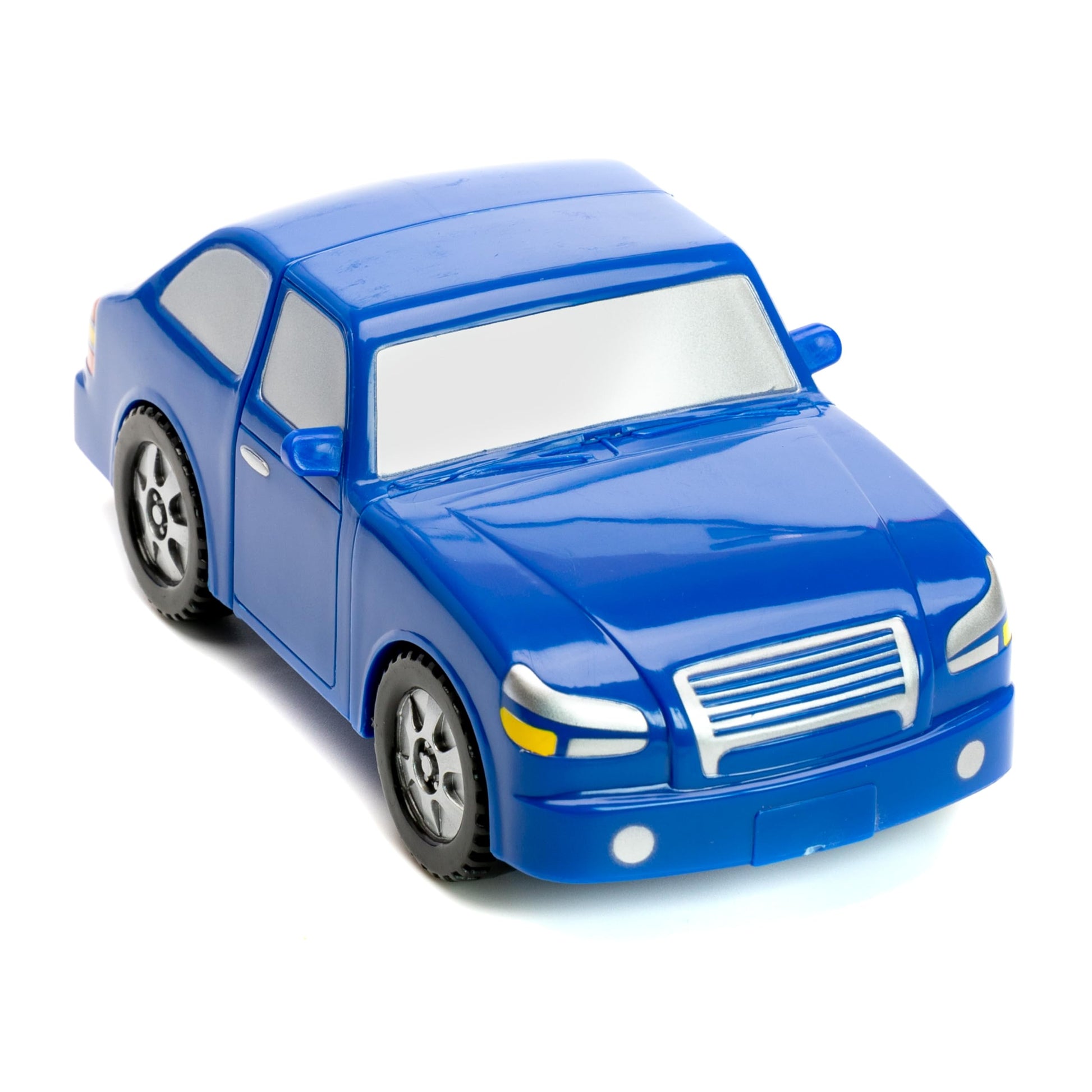 Popular Playthings Magnetic Build-A-Car Set, Build-Your-Own Car Toy for Creative Vehicle Play, Gifts for Kids Ages 3 & Up - 11 Pieces