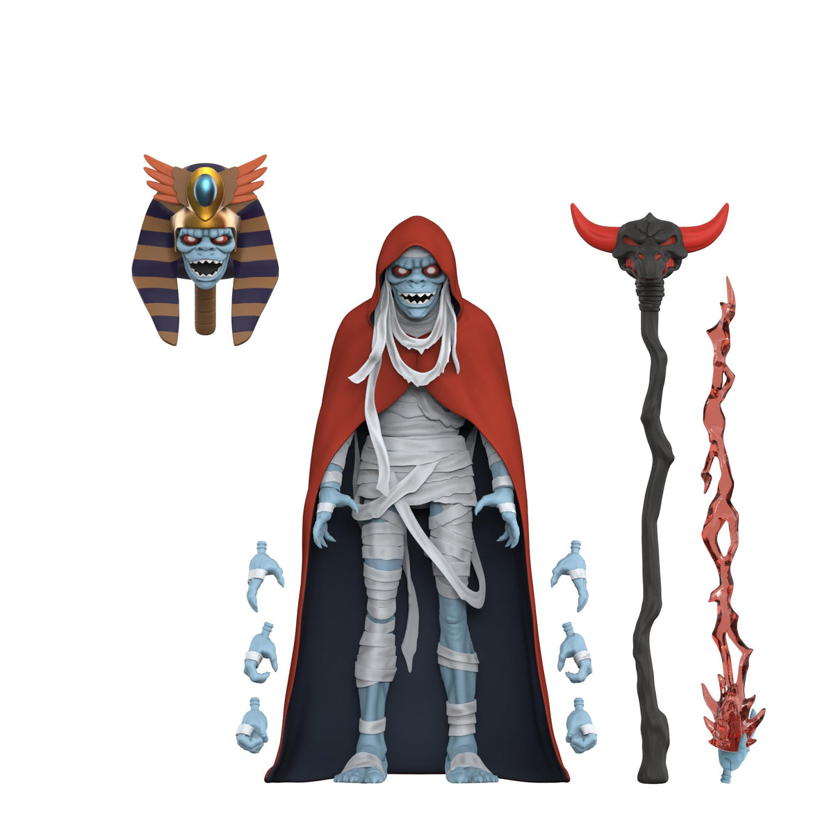 Super7 ULTIMATES! Thundercats Mumm-Ra (Old Man) - 7" Thundercats Action Figure with Accessories - Classic Cartoon Collectibles and Retro Toys