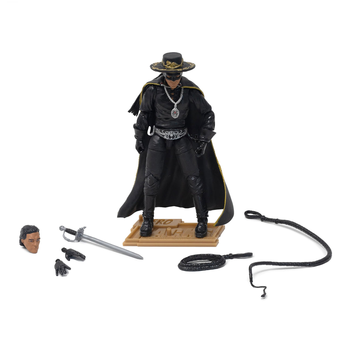 Boss Fight Studio Hero H.A.C.K.S. Alejandro Murrieta, Zorro’s Protégé Action Figure - Highly Articulated Collectible Figurine with Accessories