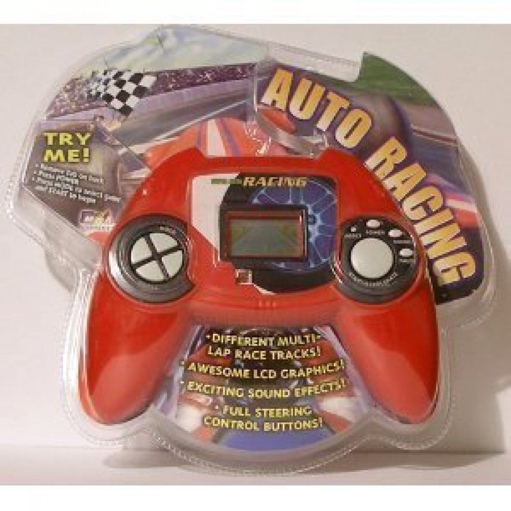 Electronic Hand Held Deluxe Sports Games - Auto Racing