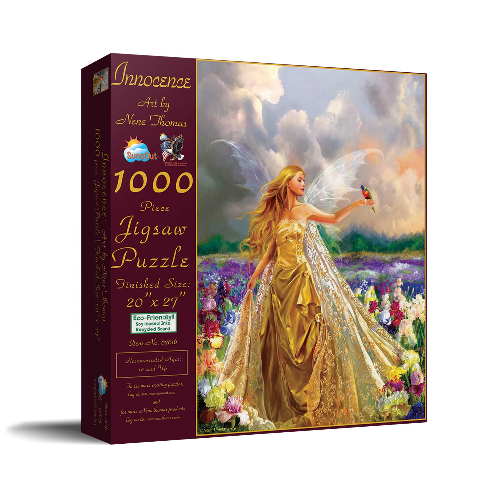 SUNSOUT INC - Innocence - 1000 pc Jigsaw Puzzle by Artist: Nene Thomas - Finished Size 20" x 27" - MPN# 67616