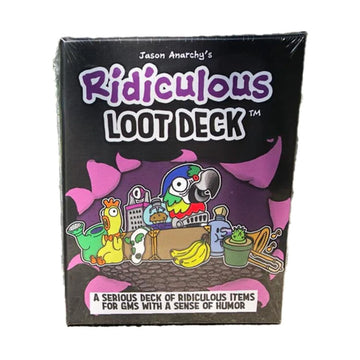 Jason Anarchy's Ridiculous Loot Deck | for use with Dungeons & Dragons or Any TTRPG | A Great Gift for Any DND Dungeon Master | 101 Ridiculous Item
