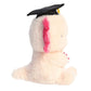 Aurora® Commemorative Graduation Excel Axolotl™ Stuffed Animal - Soft Keepsake for Graduates - A Gift of Affection to Express Congratulations - Pink