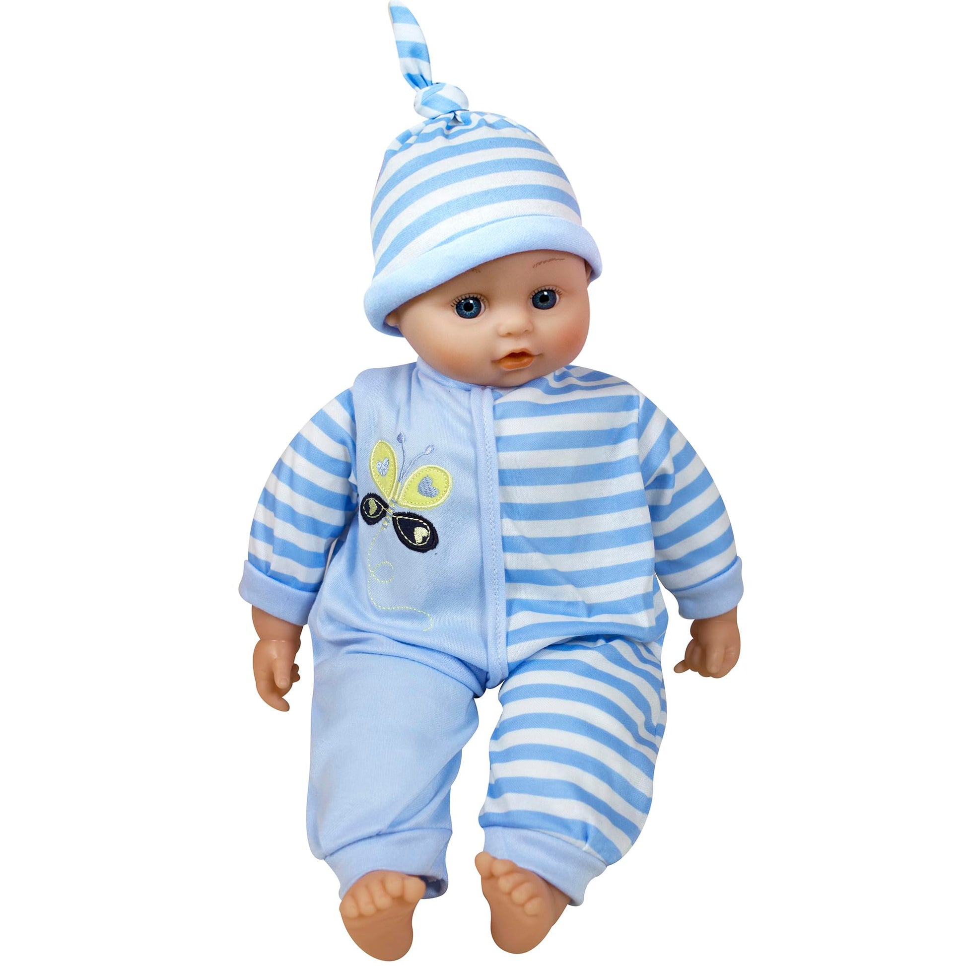 Lissi Dolls - Talking Baby 16 Inches, Blue