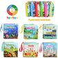 teytoy My First Soft Book,Nontoxic Fabric Baby Cloth Books Early Education Toys Activity Crinkle Cloth Book for Toddler, Infants and Kids Perfect