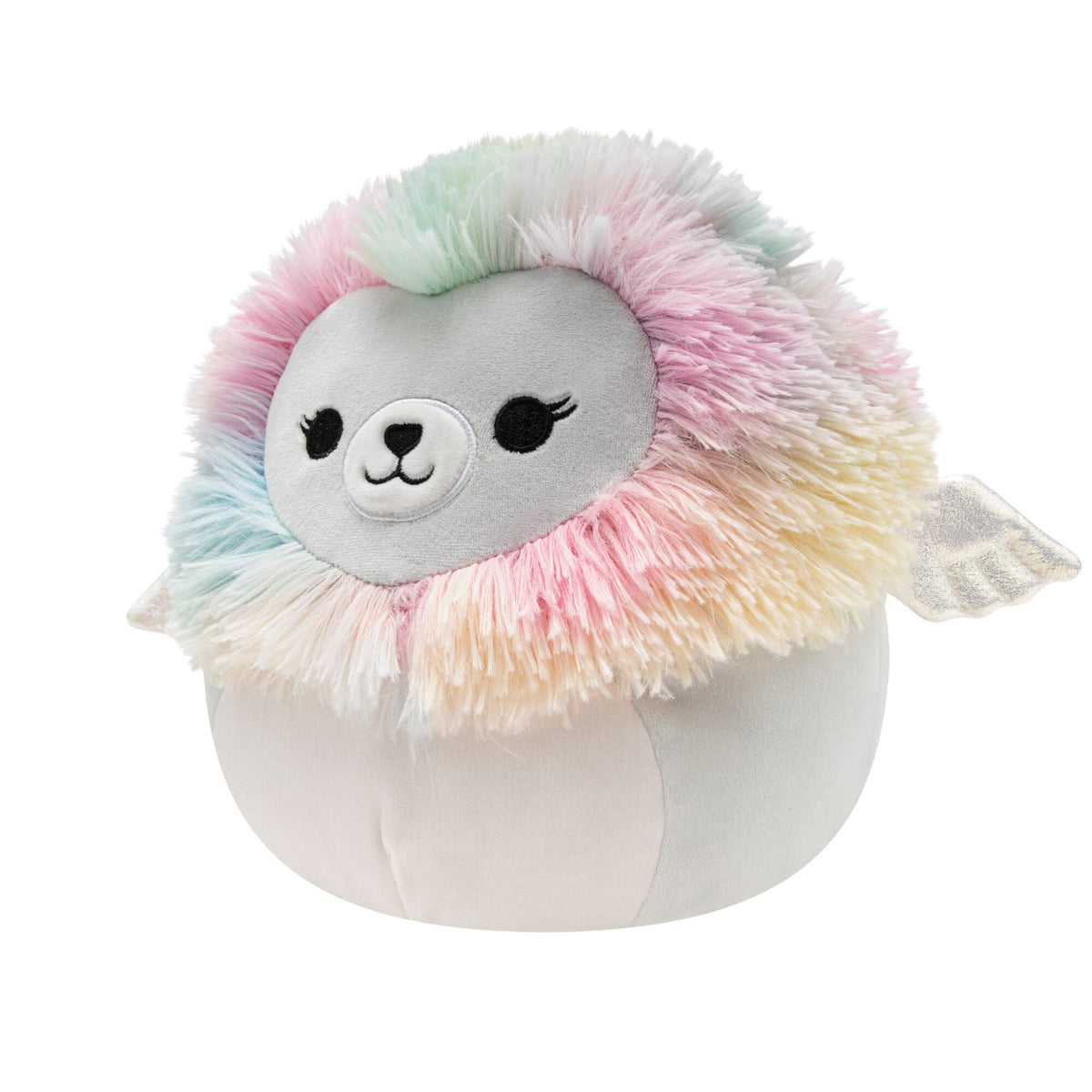 Squishmallows 8-Inch Leonari Rainbow Lion Jazwares Plush