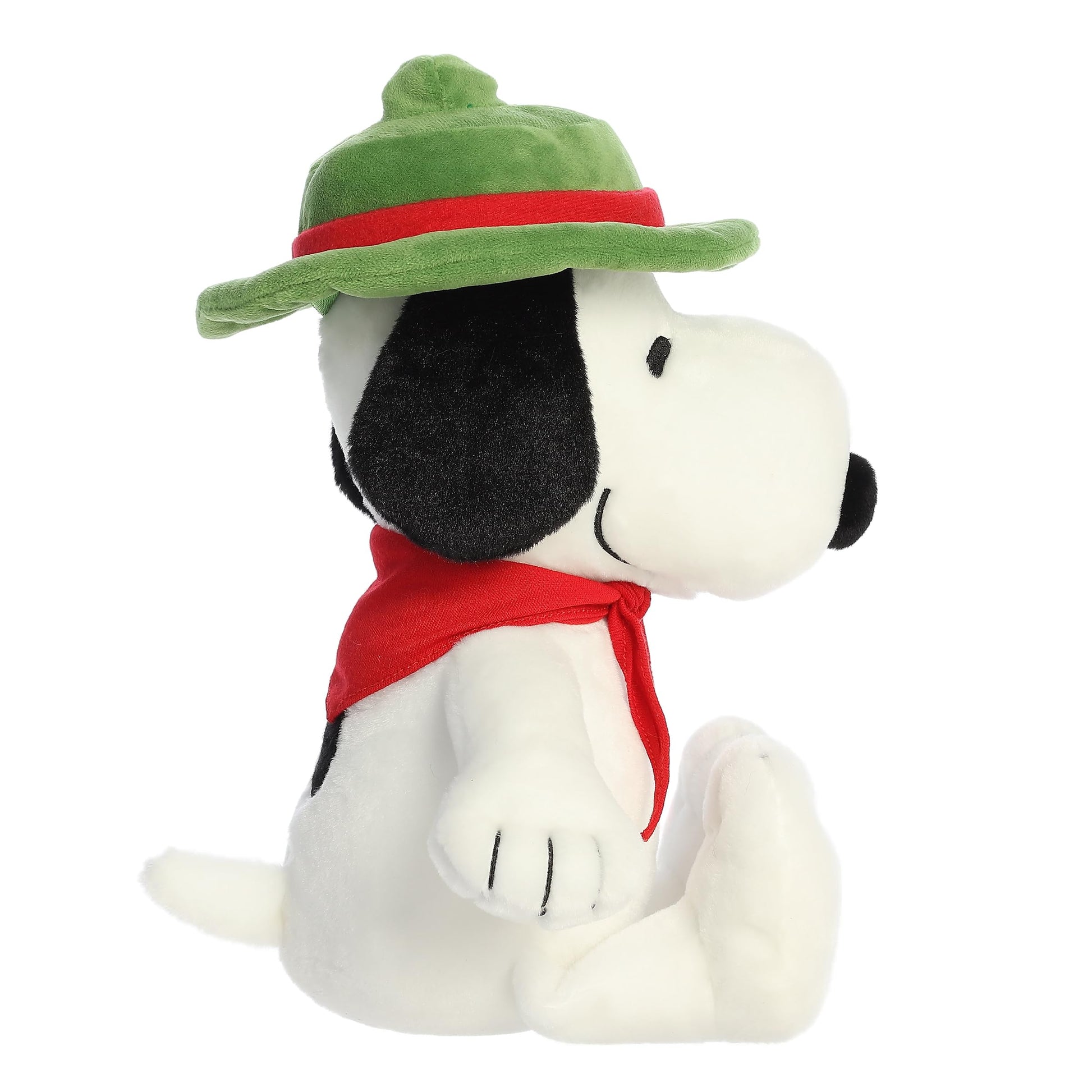 Aurora® Adorable Peanuts® Beagle Scout Snoopy™ Stuffed Animal - Officially Licensed Toys for All Snoopy Fans - Nostalgic Gift for Adults and Birthday