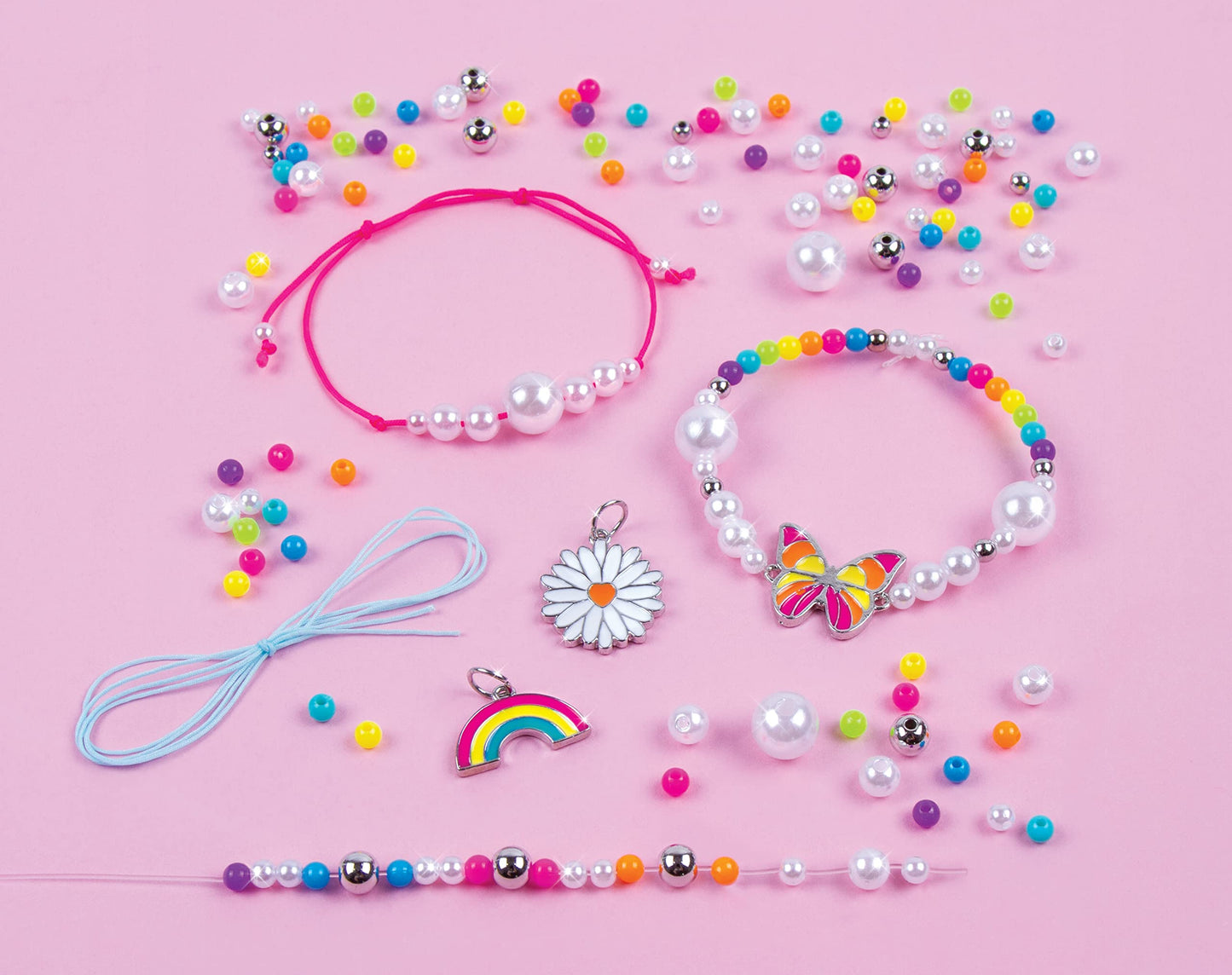 Make It Real Rainbow Treasur Bracelets, Creative Set 1216
