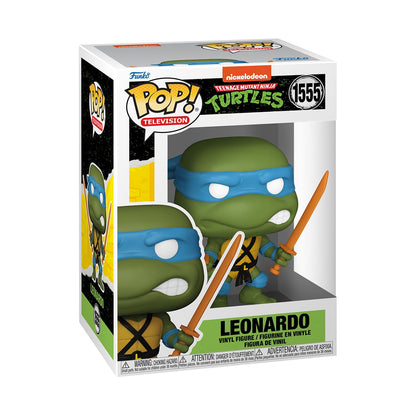 Funko POP! TV: Teenage Mutant Ninja Turtles (TMNT) - Leonardo - 1/6 Odds for Rare Chase Variant - Collectable Vinyl Figure - Gift Idea - Official