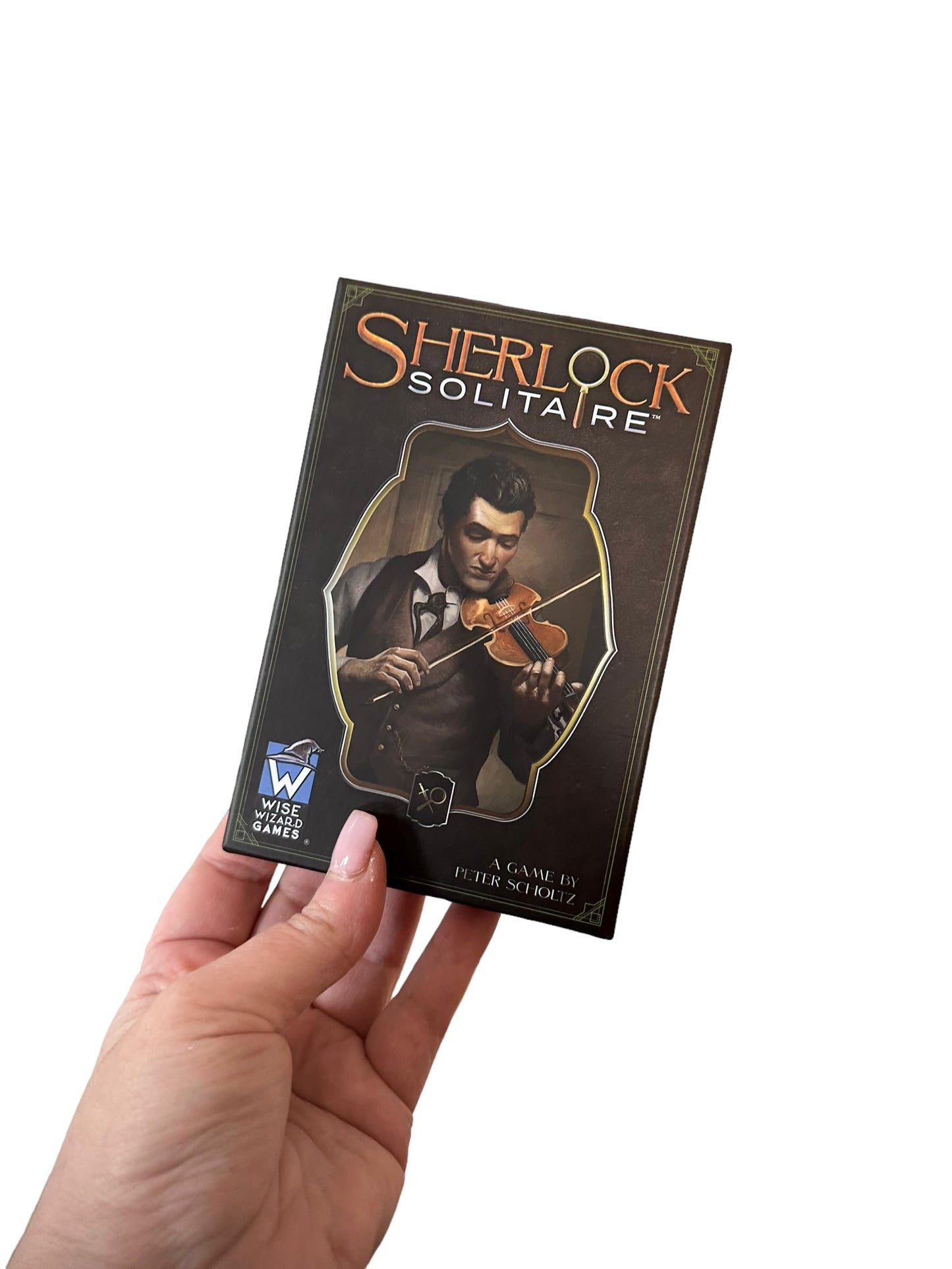 WISE WIZARD GAMES Sherlock Solitaire: A Game by Peter Scholtz