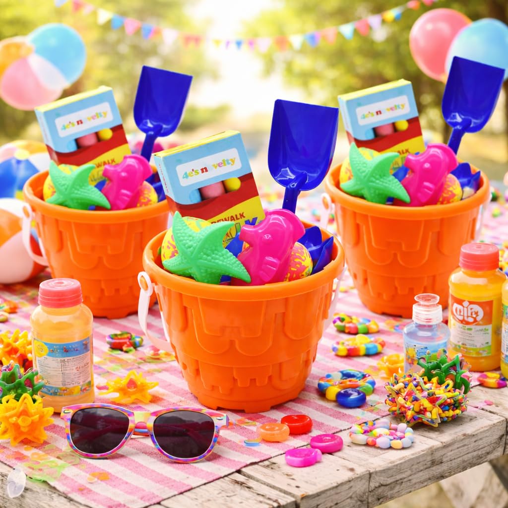 4E's Novelty 12 Boxes Sidewalk Chalk Individually Wrapped Party Favors for Kids Bulk, 3 Jumbo Sticks In Each Box, Easter Basket Stuffers, Goodie Bag