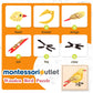 Montessori Bird Anatomy Puzzle, Wooden Body Parts Learning Toy, Preschool Science Puzzle for Kids Ages 3-6, Classroom & Homeschool, Baltic Birch