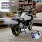 HTLNUZD 1/6 Scale R1250GS ADV Alloy Diecast Motorcycle Model, Collectible Vehicle Toy, Miniature Motorbike for Collection & Gift (black-R1250 with 3