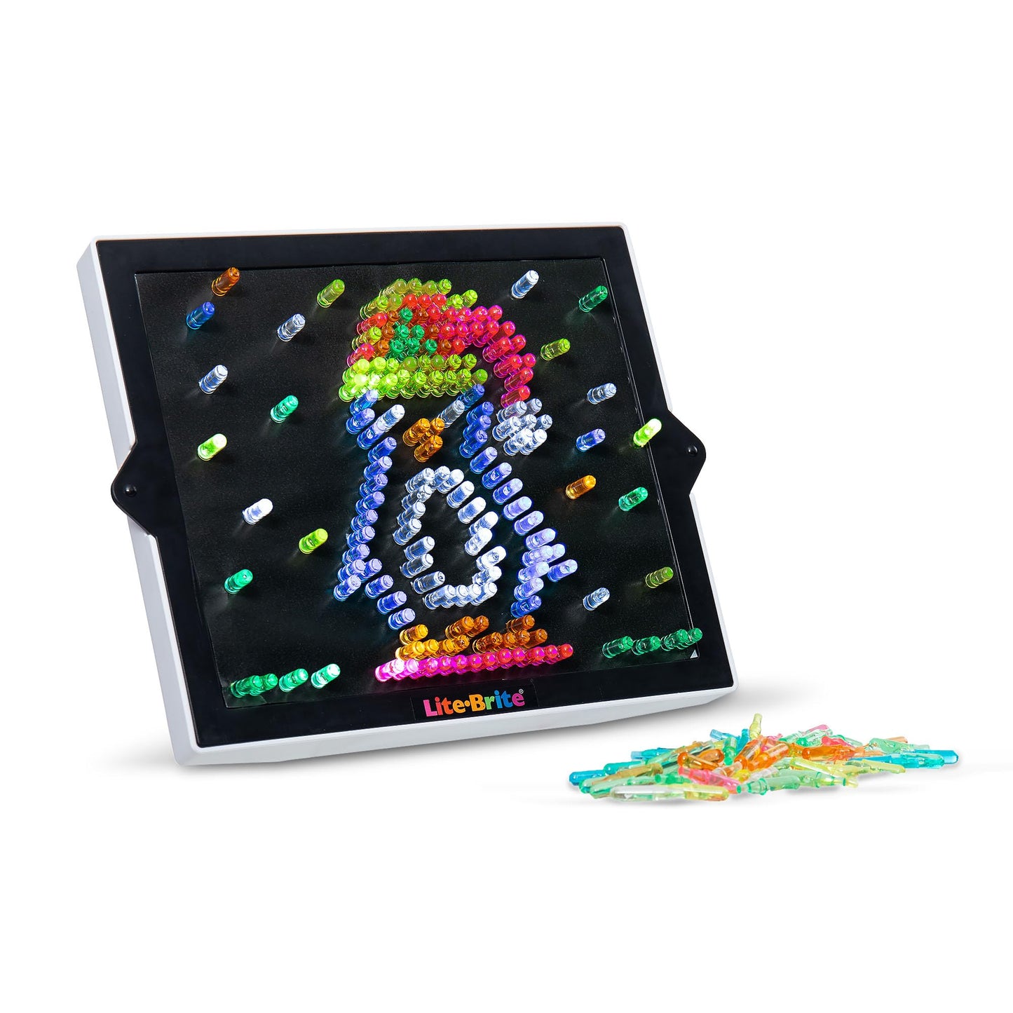 Lite Brite Ultimate Value Retro Toy, 12 Seasonal Templates, Peg Pouch, Amazon Exclusive, Light up Creative Activity Toy, Educational Stem, Gift