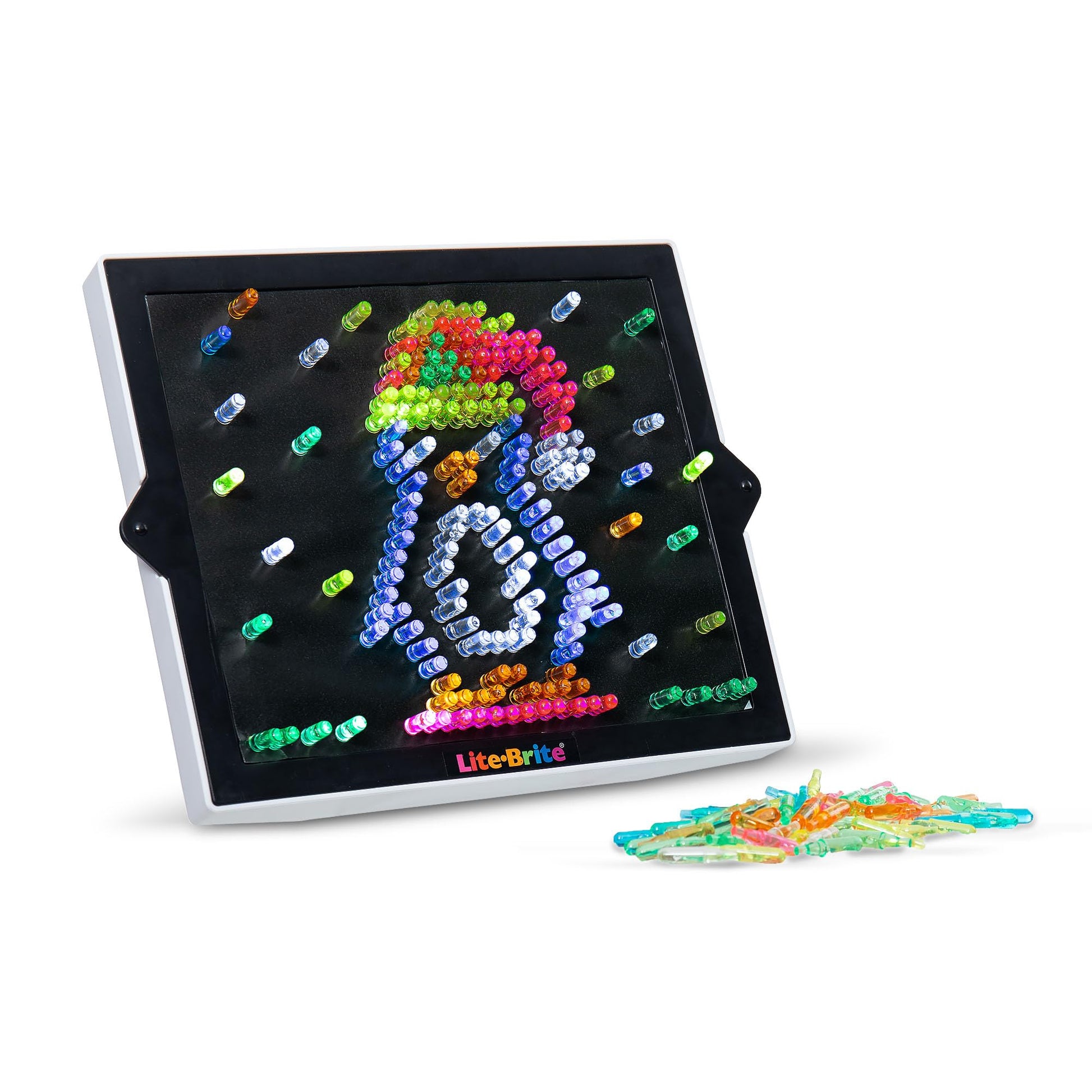 Lite Brite Ultimate Value Retro Toy, 12 Seasonal Templates, Peg Pouch, Amazon Exclusive, Light up Creative Activity Toy, Educational Stem, Gift