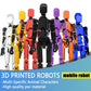 DANONI Titan 13 Action Figure Set, 3D Printed Multi-Jointed Movable Robot Action Figure, Decorations for Action Figures - Assembly Completed(Assembly