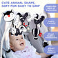 XIXILAND Musical Car Seat Toy Black and White Baby Toys, Infant Toys 0-6 Months Stroller Toy, High Contrast Newborn Developmental Gift for 0 3 6 9 12