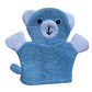 Cute Baby Kids Bath Sponge/Mitt/Glove Set of 4 Cartoon Rabbit/Frog/Duck/Bear