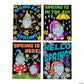 Fun Express Color Your Own Spring Gnome Fuzzy Posters - 12 Pieces