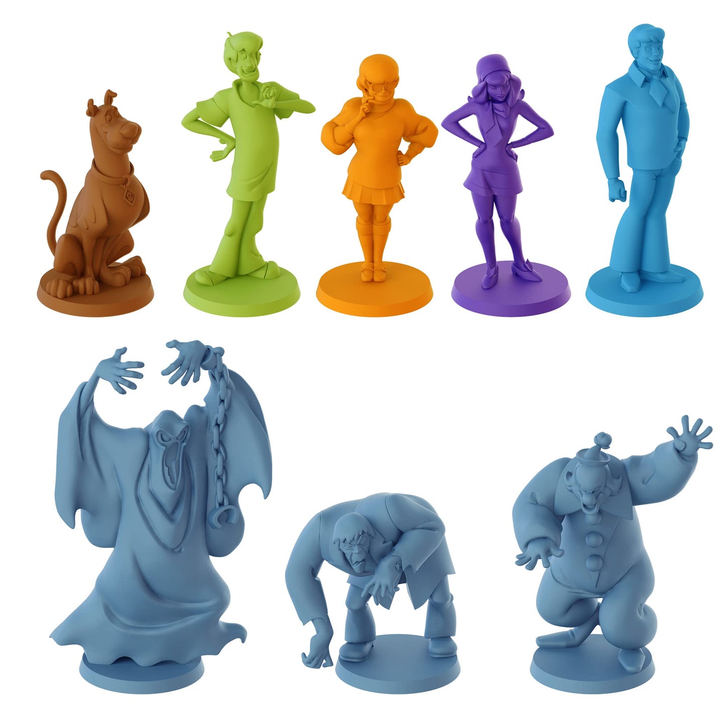 CMON Scooby-Doo! The Board Game - Cooperative Mystery Game Based on The Hit TV Series, Family Fun for Kids & Adults, Ages 10+,1-5 Players, 30 Minute