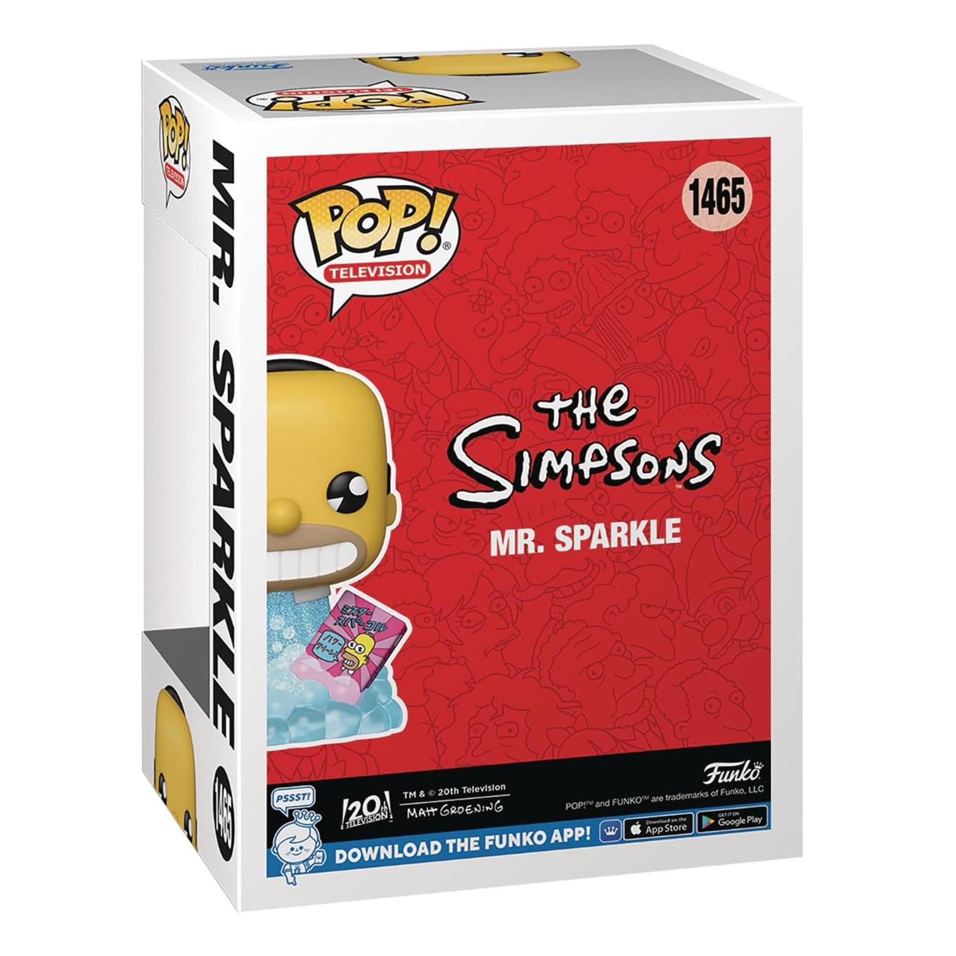 Funko The Simpsons POP | Diamond Glitter Mr. Sparkle