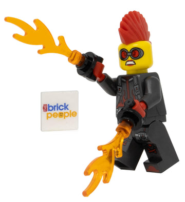 LEGO Ninjago: Miss Demeanor Minfiigure with Fire Blasts