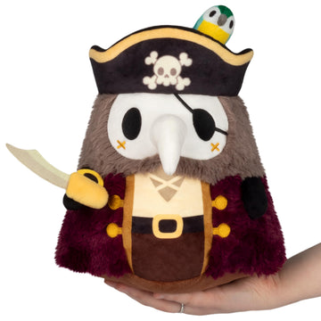 Squishable - Mini Pirate Plague Doctor - The Mysterious Doctor Plague Collection - 10.5 in - Soft Toy Collectible Stuffed Animal